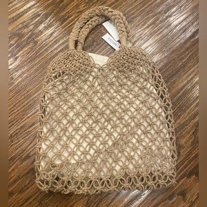 Aritzia Main Character Woven Tote Bag